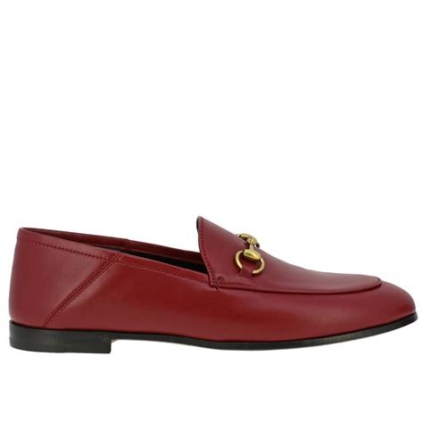 mocassino rosso donna gucci|Loafer e mocassini Gucci da donna .